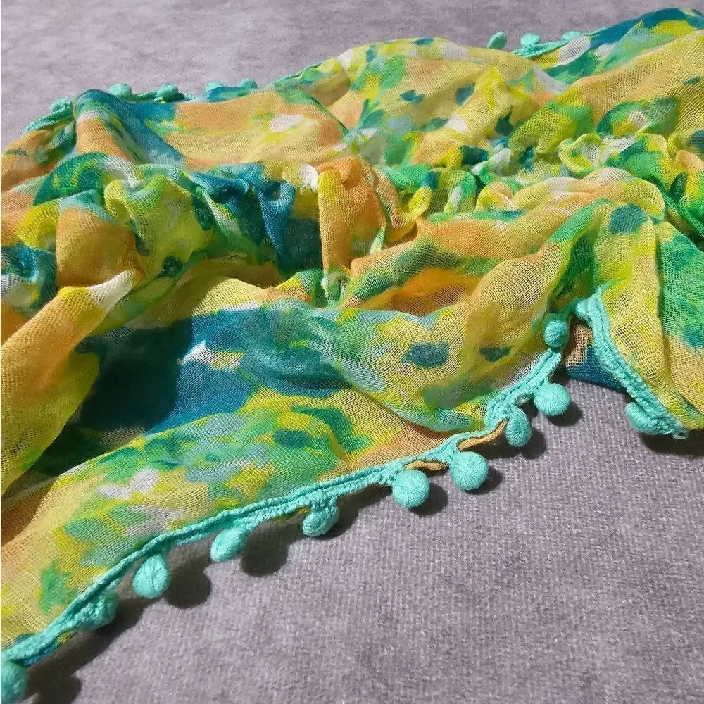 COLLECTION EIGHTEEN Floral Pop Boa POLYESTER Scarf 12